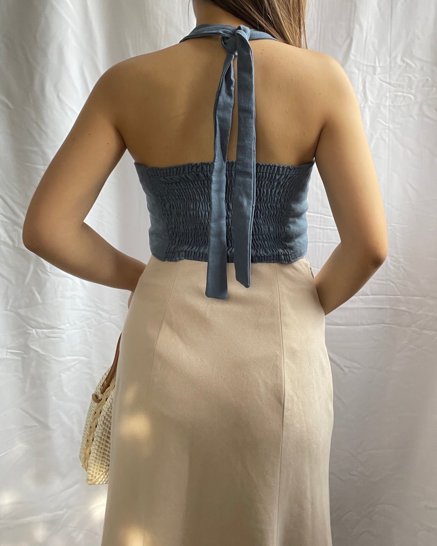 RIOLE Halter Vest Top