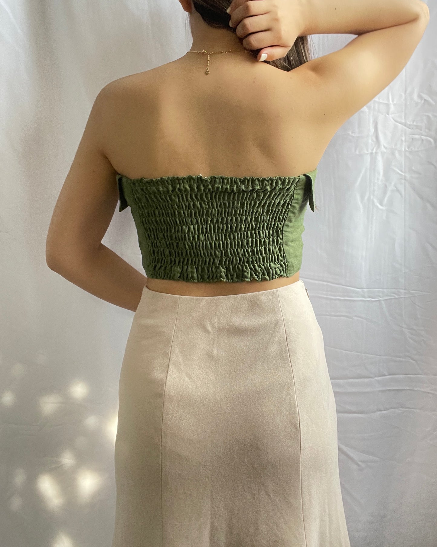 MARI Flap Detail Tube Top