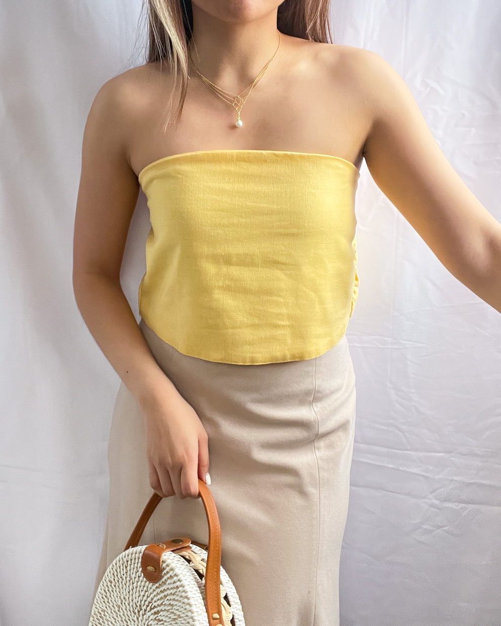 ADDIE Flowy Tube Top Clothes and Crafts